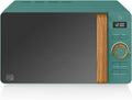 Four à micro-ondes SM22036GRENEUN Swan Nordic, 6 Niveaux de Fonctionnement, Numérique 20 L, 800 W Puissance, Mode Dégivreur, Minuterie 30 min