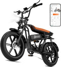 Vélo EVERCROSS, 25KM/H, 16'', 20' Electrique à Gros Pneus, puissance 250W E Bike, Jusqu'à 25KM, tension 36V, tension 48V Batterie Amovible