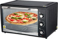 Four, Mini 45 l avec chaleur tournante, puissance 1800 W, Tournebroche électrique, à pizza, Éclairage intérieur