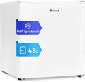 Réfrigérateur, Smad Mini Frigo, Petit Frigo, capacité 48L, 0-10℃, avec Porte Réversible, MiniBar pour Chambre Bureau Hôtel Salon, finition blanche