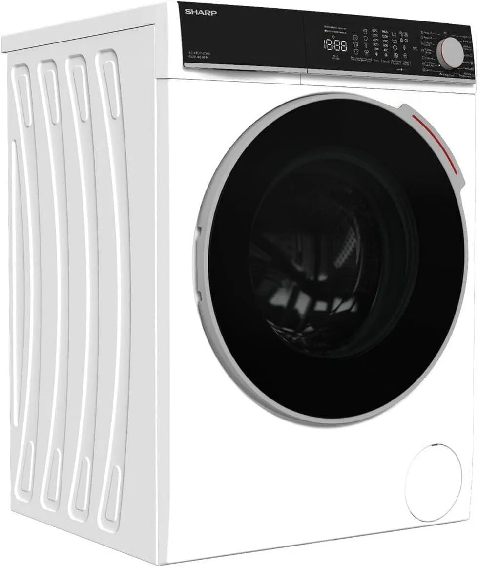 Sharp lave-linge ESNFL914CWNA, poids 9 kg