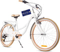 Vélo Flower Bike, pour Une Fille 20 Pouces, Enfant 6-10 Ans, 6 niveaux de vitesse Shimano, d'enfant Ans Hauteur réglable