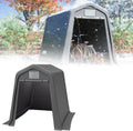 Abri de jardin PE 200, abri de vélo Garage pour extérieur, 200 g, Tente de Stockage, Cadre en Acier galvanisé et Grande Porte, bâche g, m² imperméable