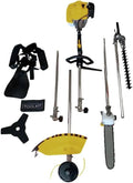 Débroussailleuse 5en1-52cm3 DM052 Nemura, Thermique Multifonction, élagueuse, Taille-Haies, Coupe-Bordures, rallonge, Outillage Jardin
