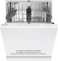 Candy lave-vaisselle 3E53E0W, 5 programmes, 53 dBa, moteur inverseur, affichage du cycle, Rapidò CI encastrable 60 cm, 13 services, numérique