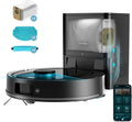 Cecotec aspirateur Y80, Base avec Réservoir de 2,5L, App 3.0, Puissance d'Aspiration 13000Pa, Autonomie jusqu'à 220 m²