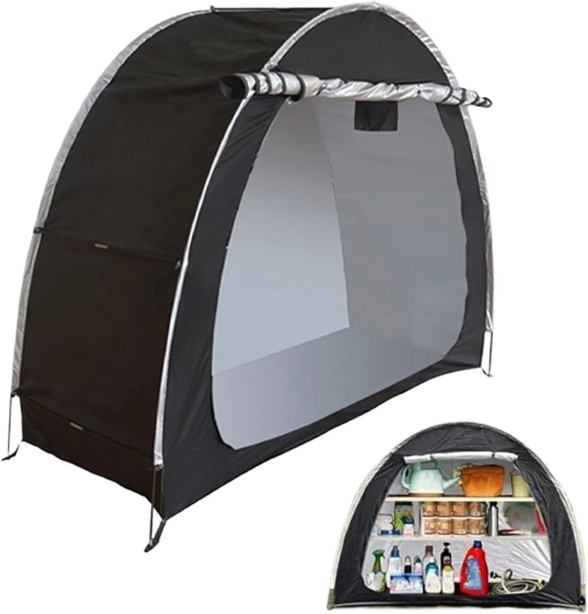 Vélo, abri pour de voyage, Abri de rangement pour: tente de camping compacte imperméable pour, jardin