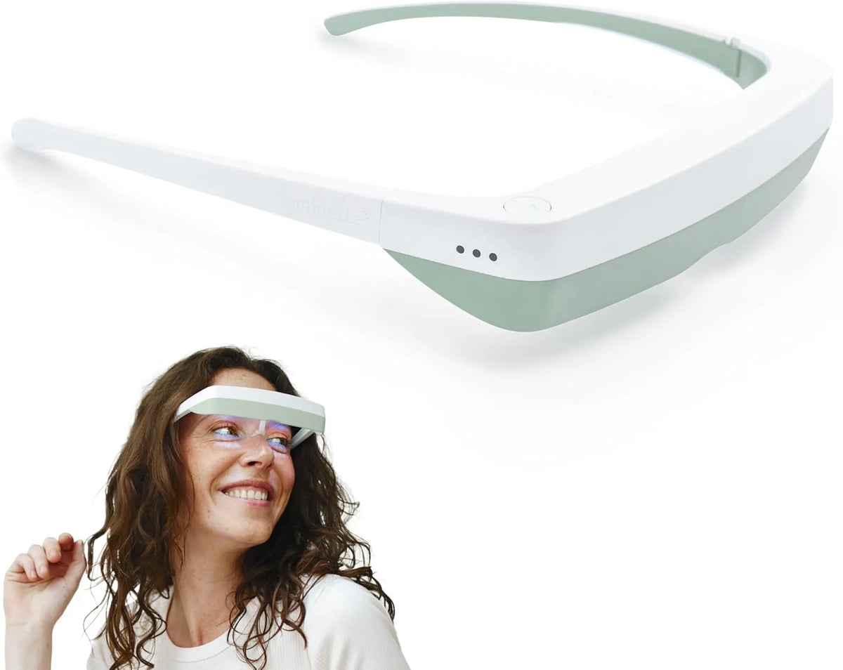 Luminette 3 Lunettes de luminothérapie, Déjà Plus de 300 000 Utilisateurs Satisfaits, Verte
