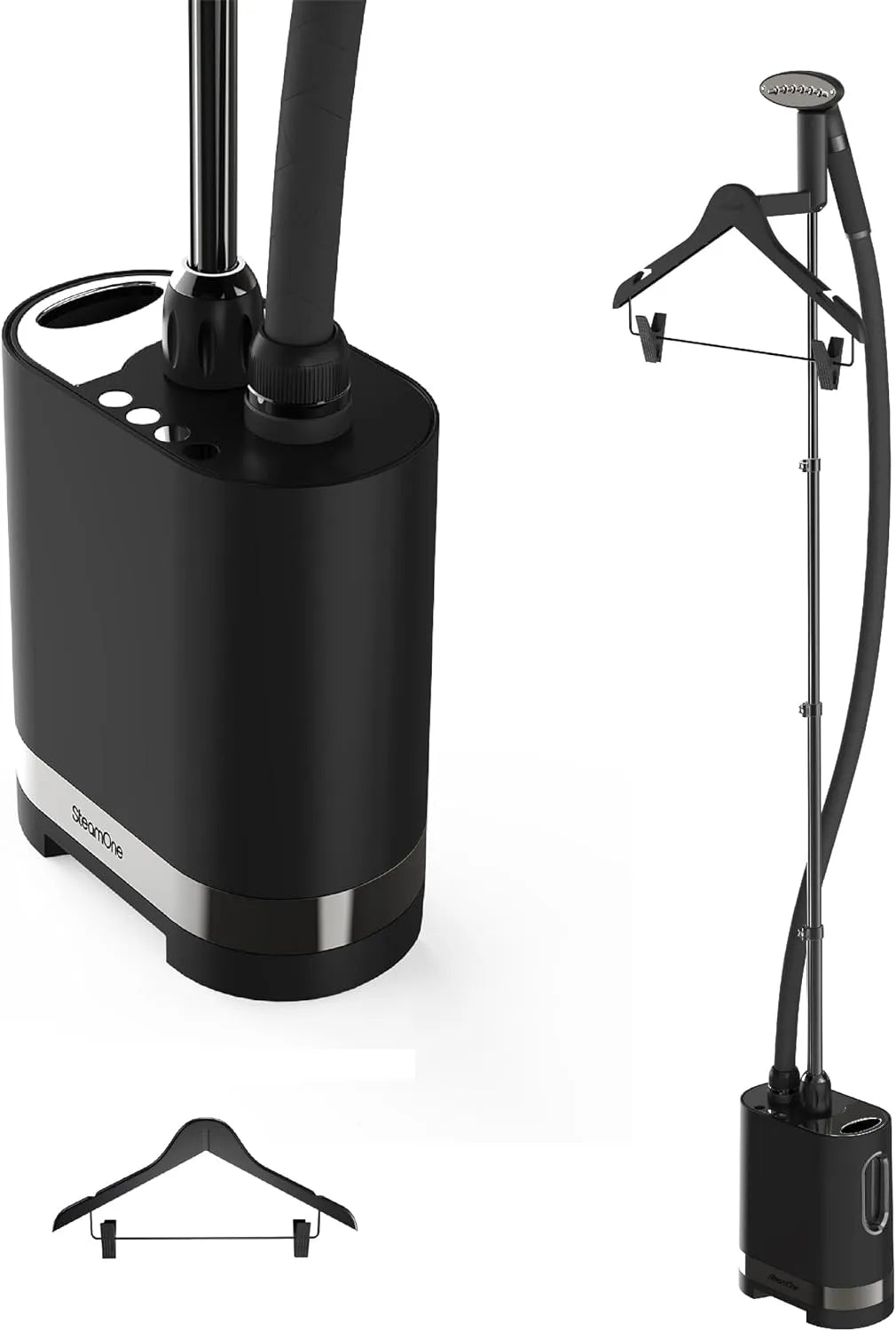 Modèle 60min 60s STEAMONE, 42g/min, Defroisseur Vapeur Vertical 2000W 42g, Cable 2, Performant et Économique, Steamer Autonomie, Stilys