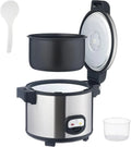 Cuiseur à riz modèle GRC1950 METRO Professional, utilisation professionnelle avec revêtement anti-adhésif, Cuiseur à riz 12 L 1290 W