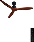 Ventilateur, Ø132 cm, 6 niveaux de vitesse, puissance 40W, 6 niveaux de vitesse, CREATE, WINDSTYLANCE NATURAL WOOD de plafond télécommande incluse