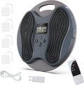 Circulation Jambes & Pieds Stimulateur de, avec 4 Électrodes, Masseur Électrique des Pieds EMS + TENS, Soulagement Fasciite Plantaire, Neuropathie