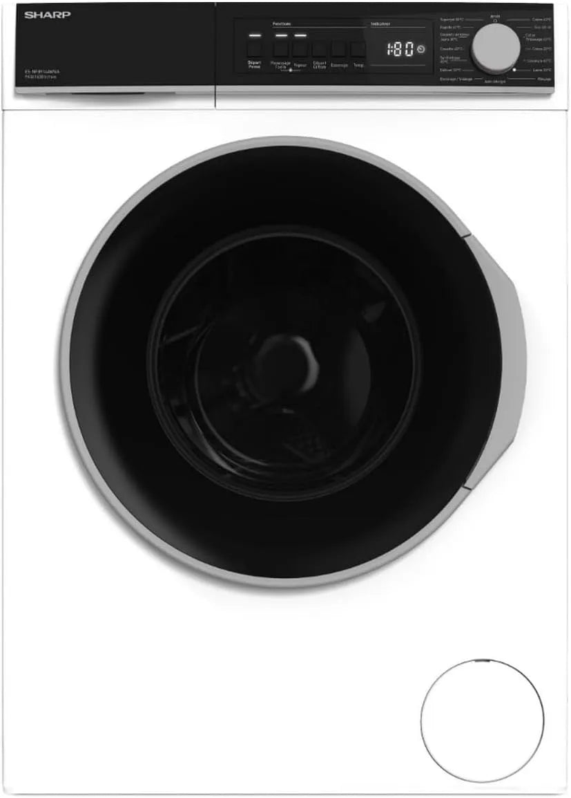 Sharp modèle ESNFB914AWNA, Lave linge Frontal