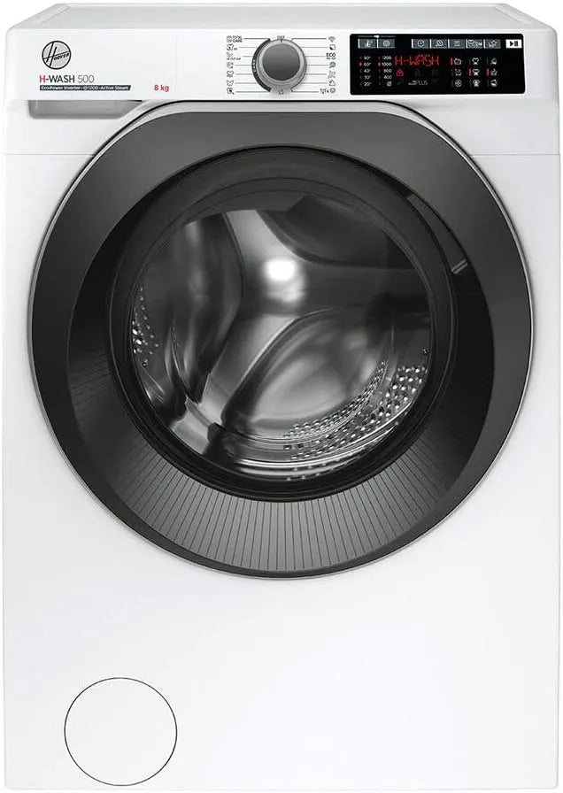 Hoover lave-linge HW28AMBS, poids 8 kg 1200 tr/min finition blanche