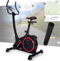 Vélo, jusqu'à 150 kg, 24 niveaux de résistance, ordinateur doux au toucher, tapis de, Christopeit AL 2 S d'appartement numérique, silencieux