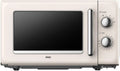 Four à micro-ondes MW-R 25.3 Silva Schneider, puissance 700 W, minuterie, signal d'extrémité, rétro 20 L, 6 niveaux, boutons et poignée chromés