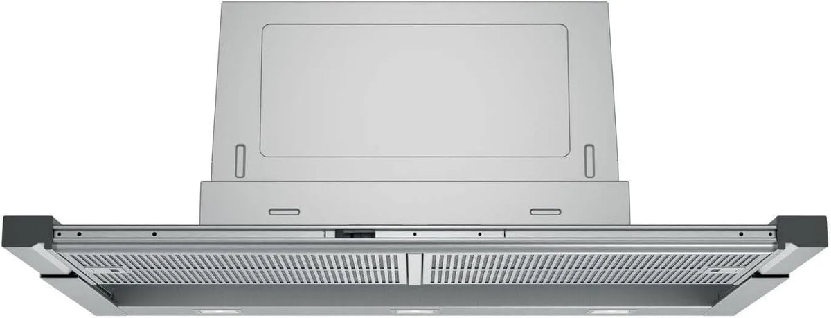 Siemens modèle, hotte Semi-intégrée iQ500 LI97RA561, Acier inoxydable 395 m³/h B, semi-encastré