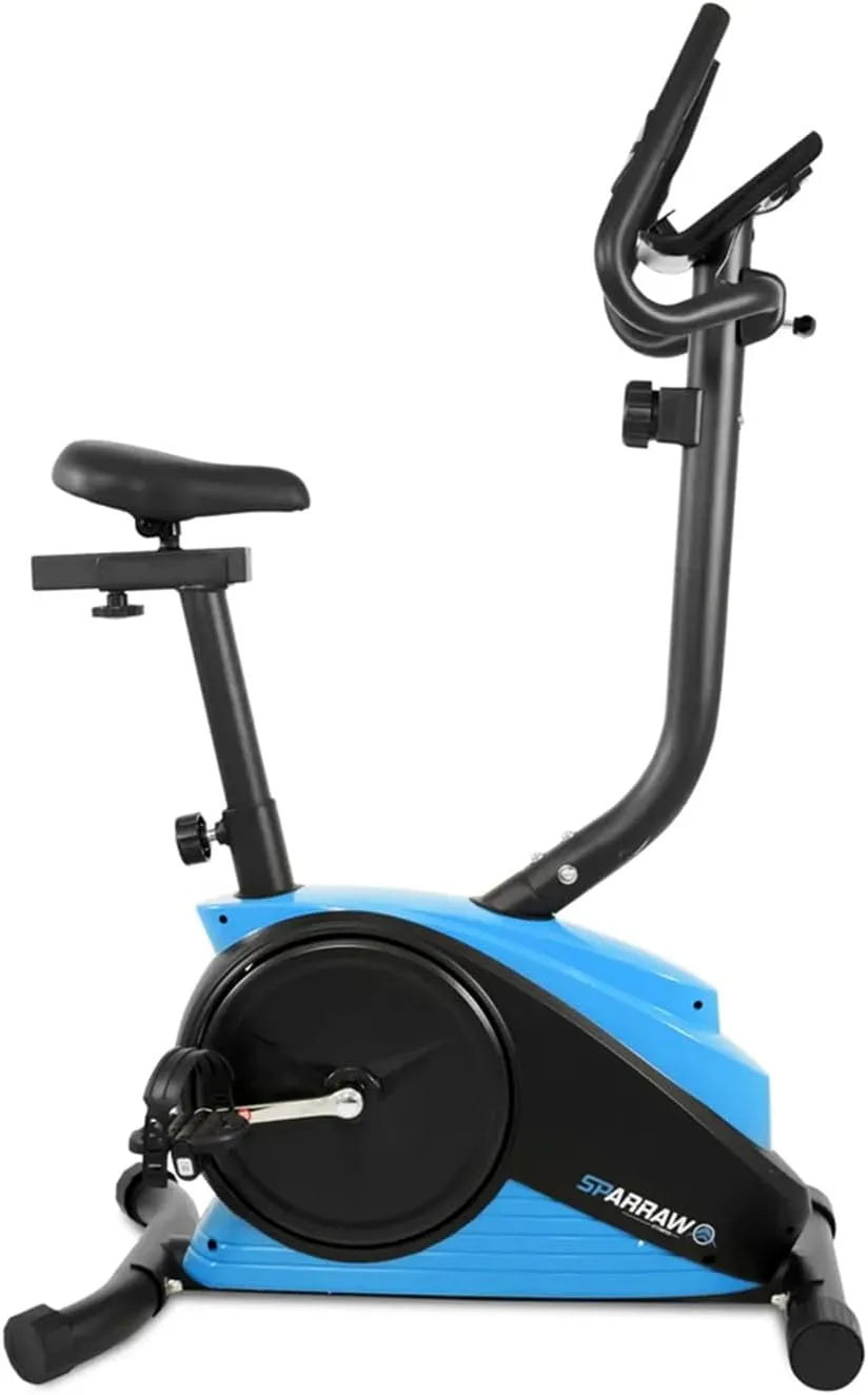 Vélo, Capteurs Pouls, d'appartement CAMPO Roue d'inertie 3kg, 8 niveaux de résistance, Réglable, Ecran d'entraînement