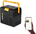 Glacière, BougeRV CRH 18L Portable, avec Poignée Compartiment à piles Mini Congélateur Réfrigérateur à Compression 12/24V