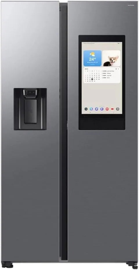 Samsung réfrigérateur américain RS90F66BETEF, capacité 614L finition grise
