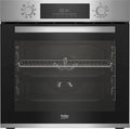 Beko four BBIM12300XCE, capacité 72L, encastrable, Porte robuste, finition noire, Dimensions: H 59,5 x l 59,4 x P 56,7 cm, 8 fonctions de cuisson