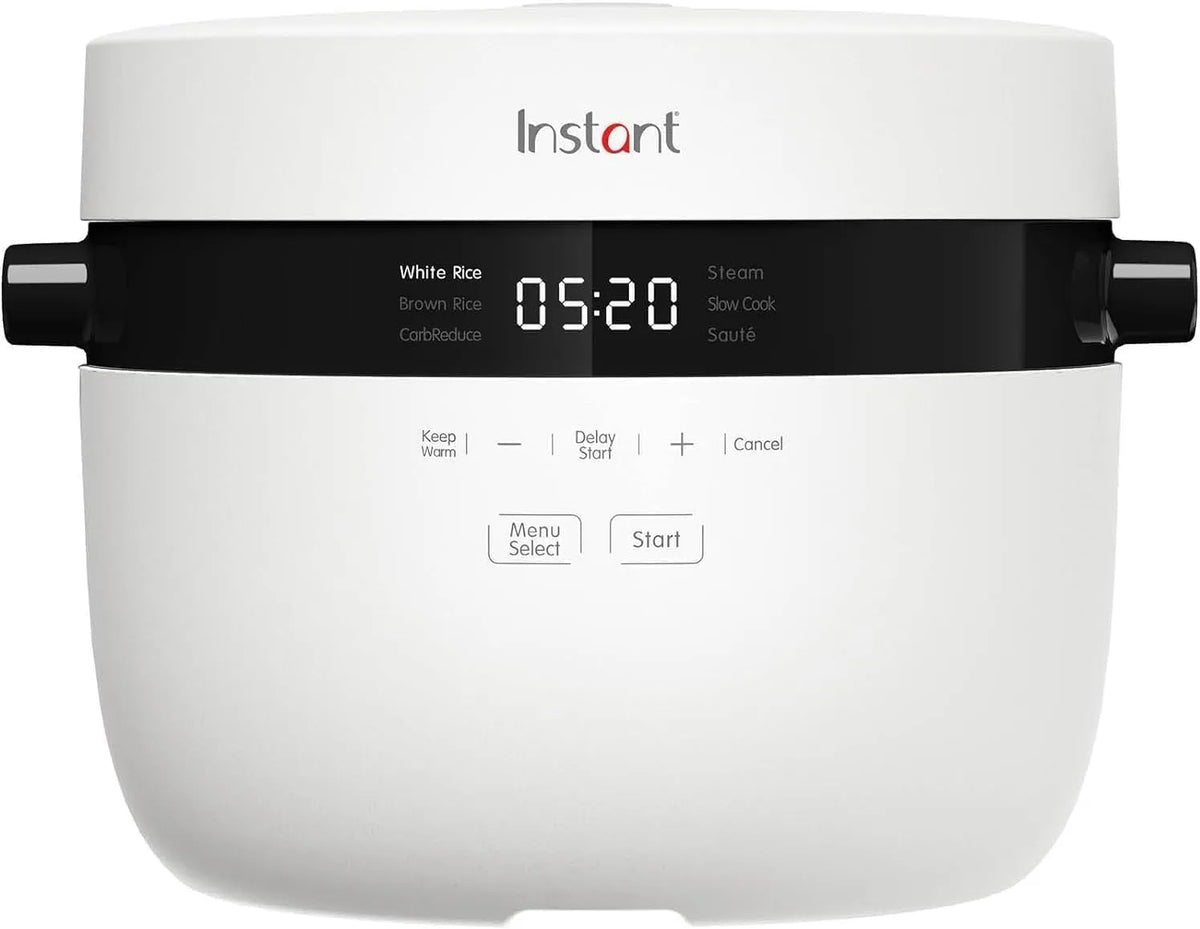 Cuiseur vapeur, 20 tasses, Instant Pot Cuiseur à riz et 5 l, Casserole antiadhésive passe au lave-vaisselle, insert vapeur en acier inoxydable