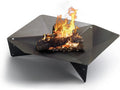 Gril, Triple 120 Brasero, höfats, Acier Corten Aspect Rouille, Cheminée et Design, pour terrasse et Jardin