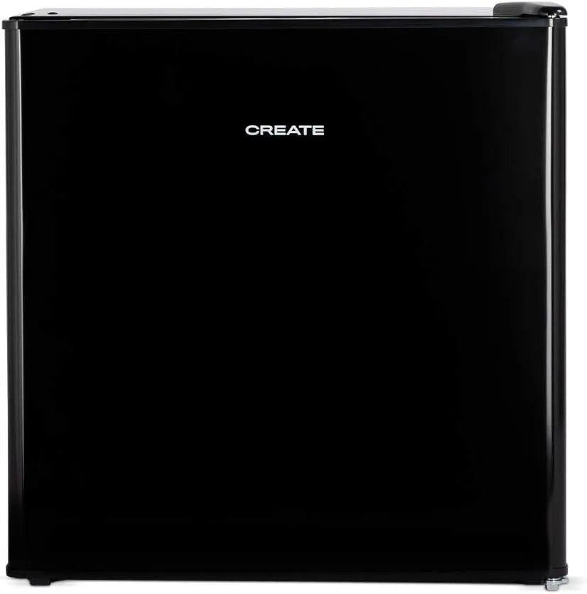 Réfrigérateur, ouverture porte 120º, capacité 43L, puissance 65W, CREATE, FRIDGE MINIBAR mini bar finition noire, Porte reversible, basse consommation