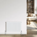 Radiateur NRG, moderne finition blanche 600 x 884 mm