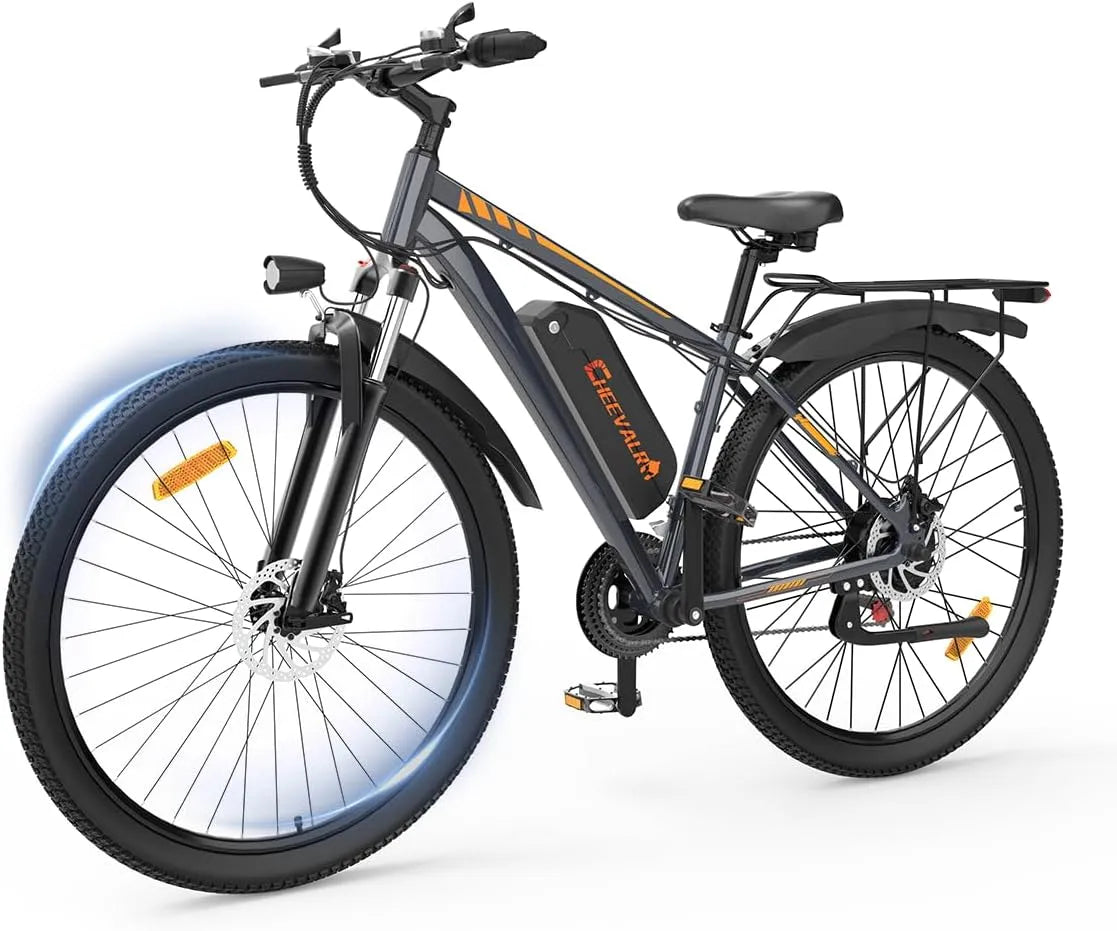 Vélo électrique, Moteur 250W avec Batterie 48V 18,6AH, 21 niveaux de vitesse et Fourche réglable, pour Adultes