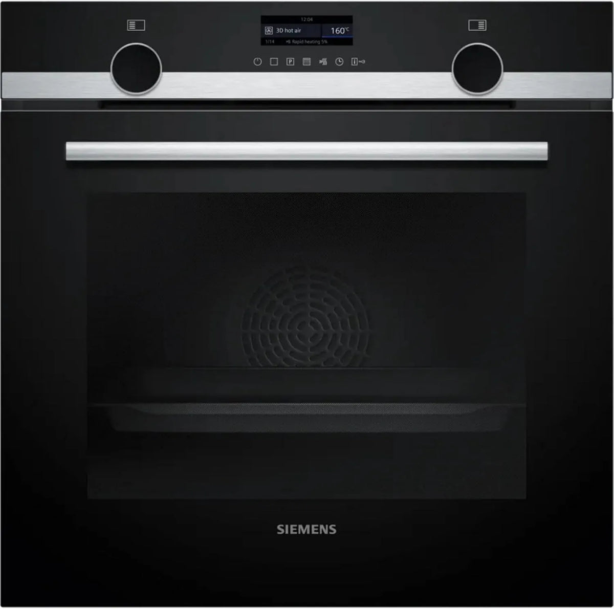 Four iQ500 HB579GBR3, dimensions 60 x 60 cm, encastré, acier inoxydable