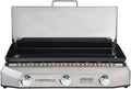 Plaque de cuisson, CAMPINGAZ PLANCHA GAZ A Poser Master 3 LX, 3600 cm², Fonte émaillée, Couvercle INOX avec charnières, Instastart