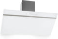 Klarstein hotte aspirante, Débit d'Air Puissant 514 m³/h et Silencieux, largeur 90cm, Filtre de Hotte à Graisse en Aluminium, Eclairage LED, Wi-Fi