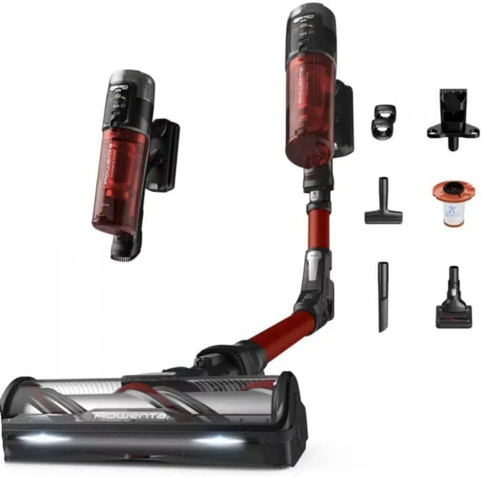 Rowenta aspirateur FLEX 13.60 RH9A73, puissance 350 W, X-FORCE électrique sans fil, sans sac
