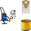 Aspirateur Vacmaster, Filtre pour Aspirateurs de 15 à 60 L, Humide 1200W 23L + Sacs à Poussière Universels 20 L +