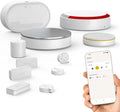 Home Alarm Advanced Plus 1875255 Somfy, Télésurveillance en Option sans Engagement, Compatible avec Alexa, Made in France, Google et Tahoma