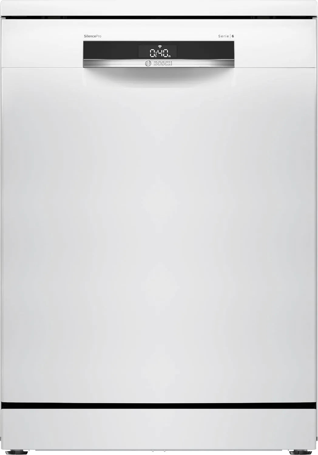 Bosch lave-vaisselle SMS6ZCW12F, Série 6, 60cm, Pose-libre, finition blanche