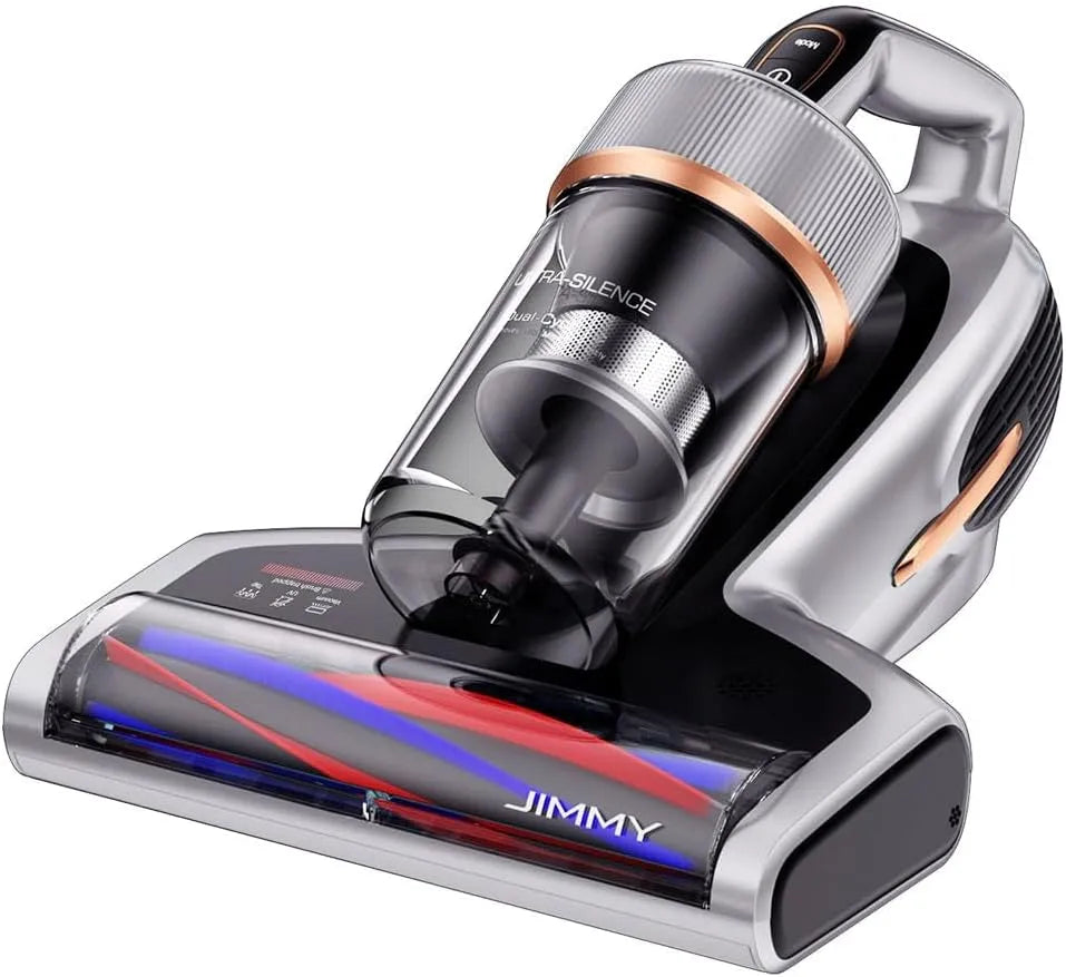JIMMY aspirateur BX7, Pro Anti acariens, pour Lit, 700W 16Kpa Puissance, avec Stérilisation UV et Ultrasons, Capteur Intelligent de Saleté, Matelas