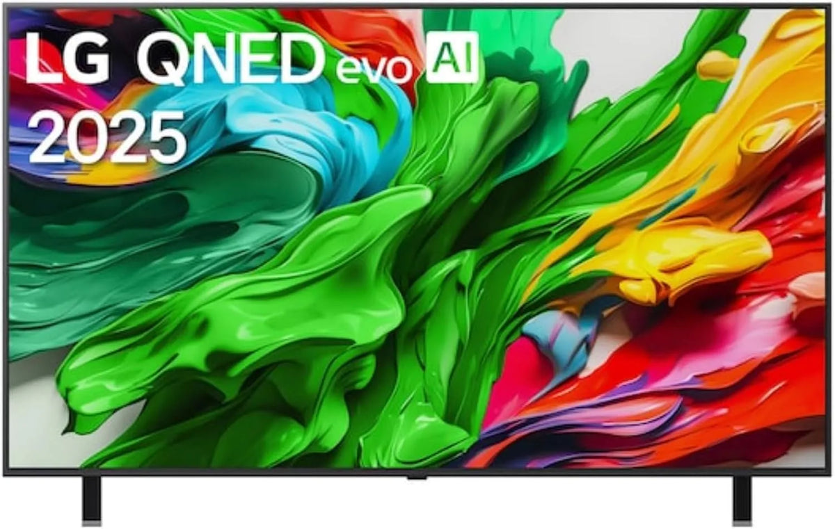 LG TV QNED Evo AI 2025 65QNED85A Gen2, largeur 164 cm, MiniLED 144Hz, Processeur α8 AI 4K, Dolby Vision, Alexa