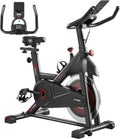 Vélo Yaheetech, d'Appartement, d'exercice, avec Écran LCD, Silencieux, Capacité de Charge Max. 110 kg, Support pour Téléphone, Selle ajustable