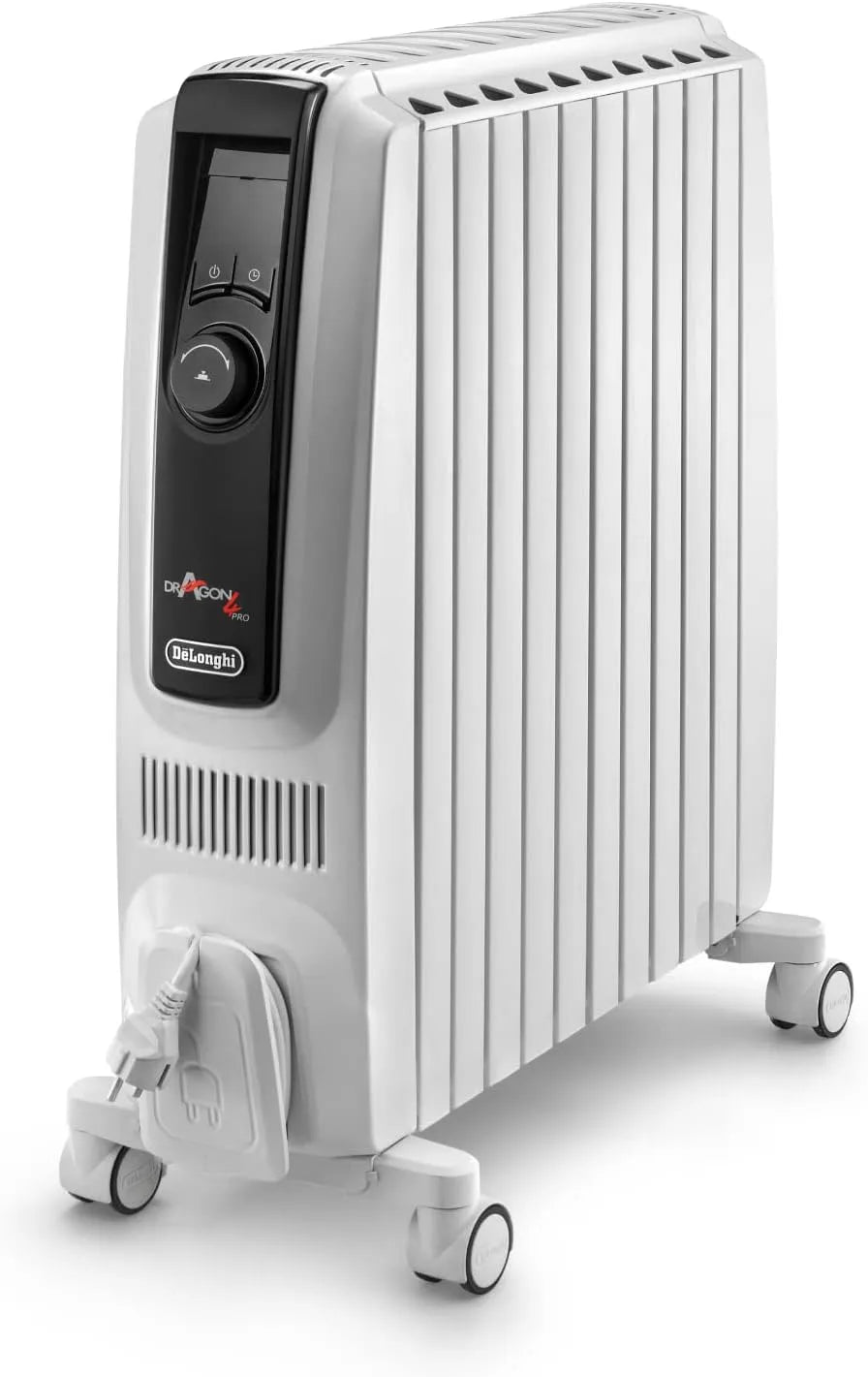 De'Longhi radiateur TRDX41025E, à huile Dragon 4, 2.5kw