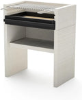 Barbecue 8060 TUOZI, dimensions 78 x 47 x 95 cm, fixe pour charbon modèle VENIT FLEX, REF, Robuste, design moderne extérieur, finition grise
