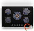 Klarstein plaque de cuisson, Table de Cuisson Encastrable à 5 Feux de 10400W, Tables de Cuisson à Gaz, Cuisiniere Gaz, Cuisinières GPL